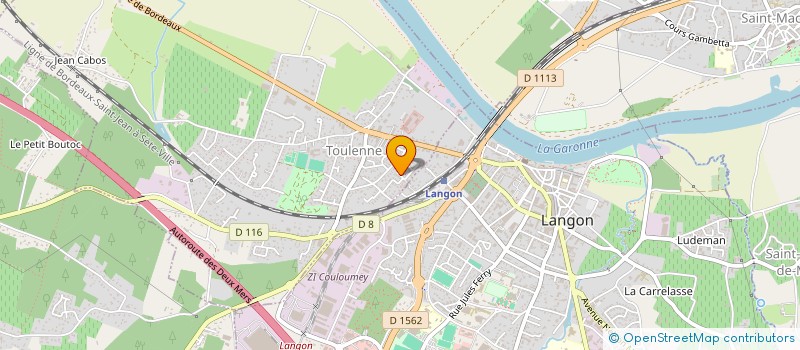 localisation de l'entreprise DELONGLEE - MEMES INDIVISION  TOULENNE