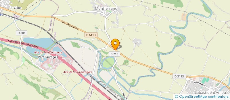 localisation de l'entreprise DELOPANA  MONTFERRAND