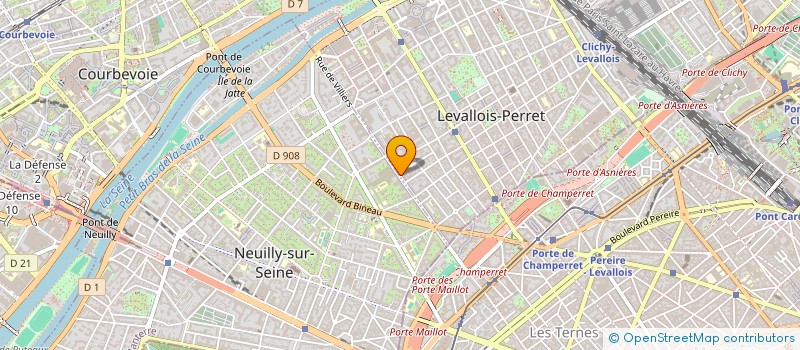 localisation de l'entreprise DELOPERA à LEVALLOIS-PERRET