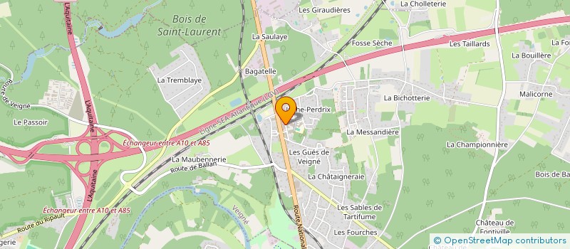 localisation de l'entreprise DELOPIAL-PRO  TOURS