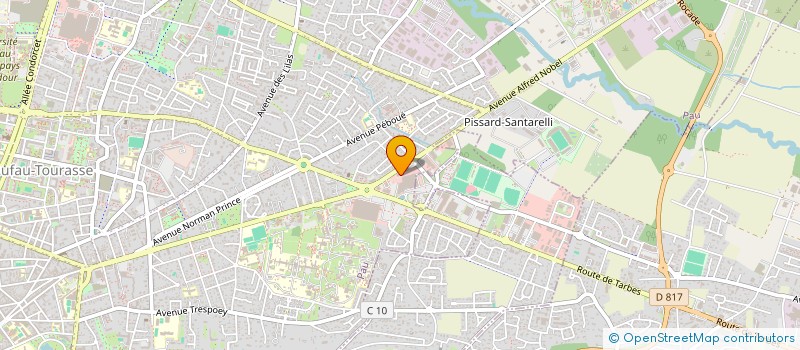 localisation de l'entreprise DELOR PCD à PAU
