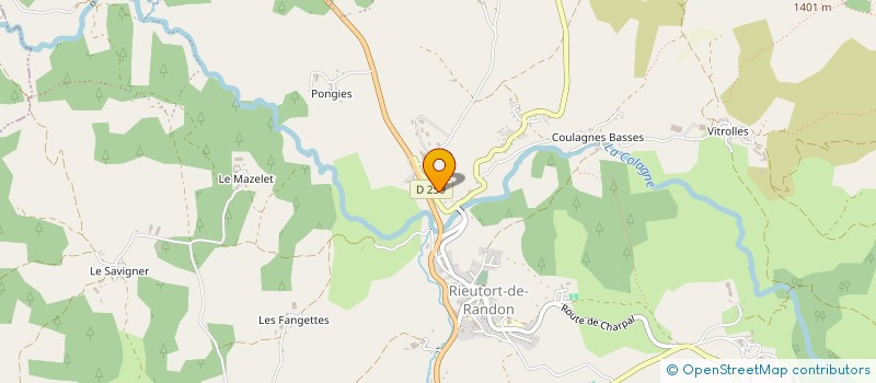 localisation de l'entreprise DELOR VINCENT à MONTS-DE-RANDON