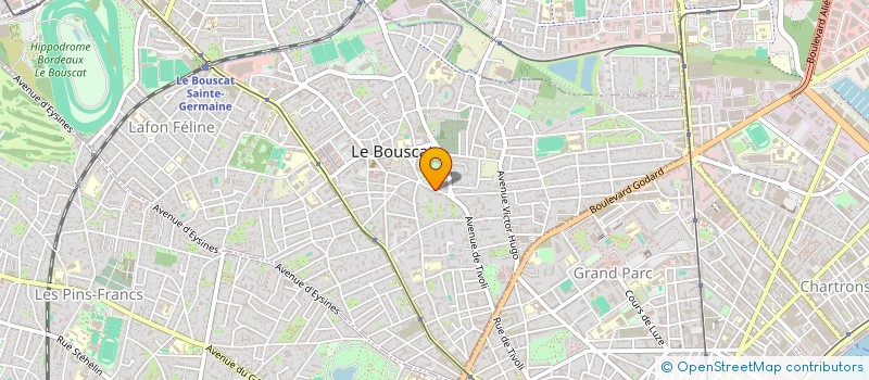 localisation de l'entreprise DELORD COCKAIN INVESTISSEMENT  LE BOUSCAT