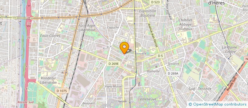 localisation de l'entreprise DELOREAN PROD à GRENOBLE