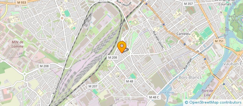 localisation de l'entreprise DELORIM à LILLE