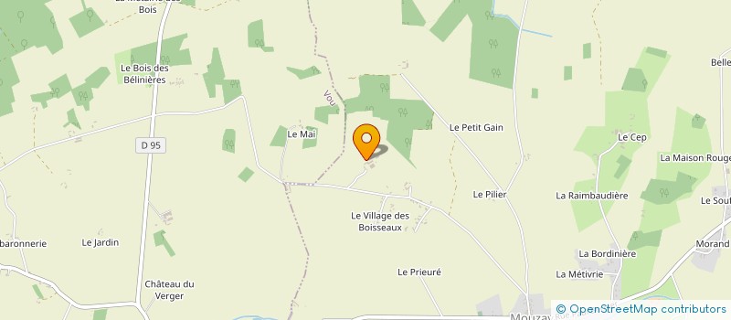 localisation de l'entreprise DELORME  MOUZAY