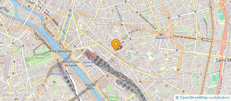 localisation de l'entreprise DELORME BEAUTE VEGETALE  PARIS