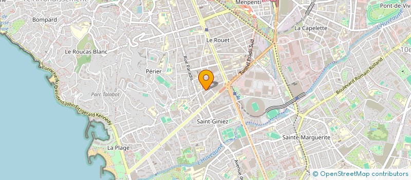 localisation de l'entreprise DELORME - CASTRO DASSEN à MARSEILLE