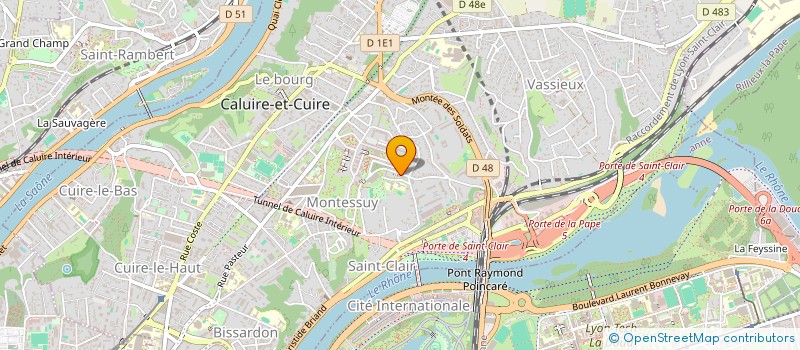 localisation de l'entreprise DELORME EXPERTISES & ASSOCIES à CALUIRE-ET-CUIRE