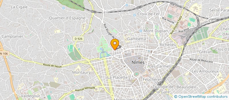 localisation de l'entreprise DELORT OJIISAN  NIMES