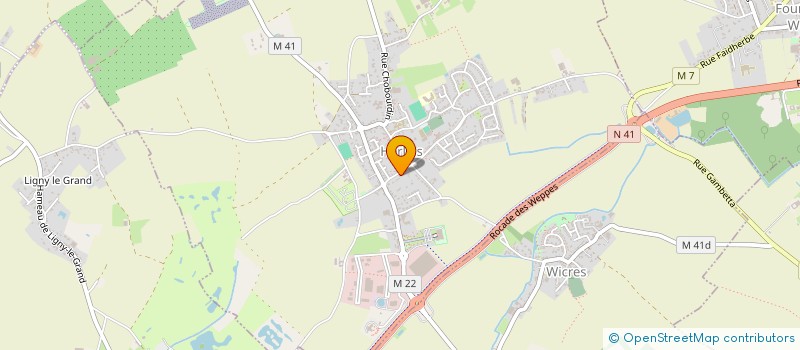 localisation de l'entreprise DELOS  HERLIES