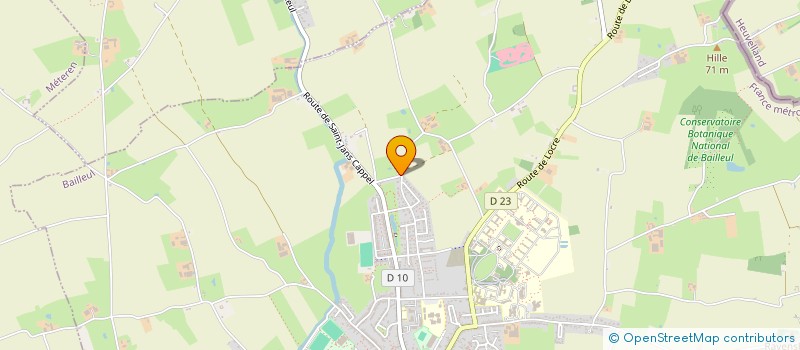localisation de l'entreprise DELOT INVEST à BAILLEUL