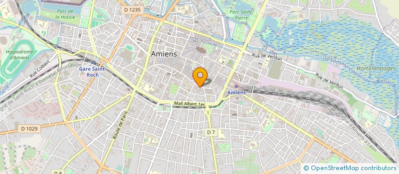 localisation de l'entreprise DELOUBRIERE & FILS à AMIENS