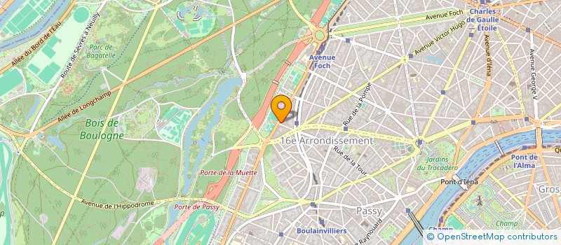 localisation de l'entreprise DELOUK à NEUILLY-SUR-SEINE