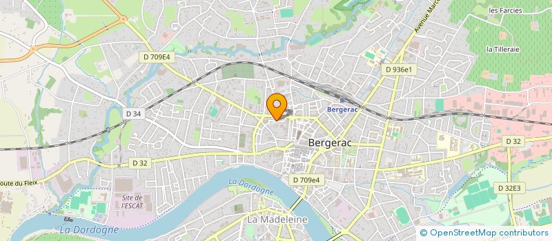 localisation de l'entreprise DELOUSTAL DISTRIBUTION à BERGERAC