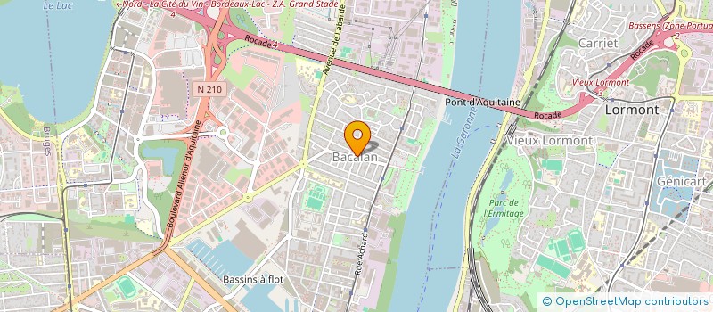 localisation de l'entreprise DELPACK LOGISTIQUE à BORDEAUX