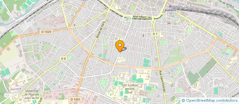 localisation de l'entreprise DELPECH 126 à AMIENS