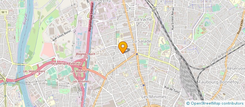 localisation de l'entreprise DELPECH à TOULOUSE