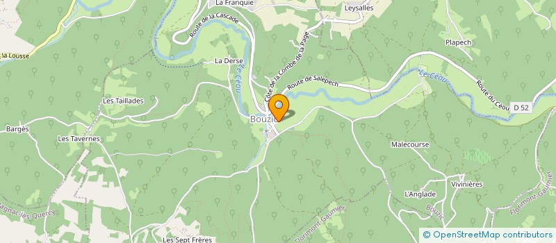 localisation de l'entreprise DELPECH RNTT  NABIRAT