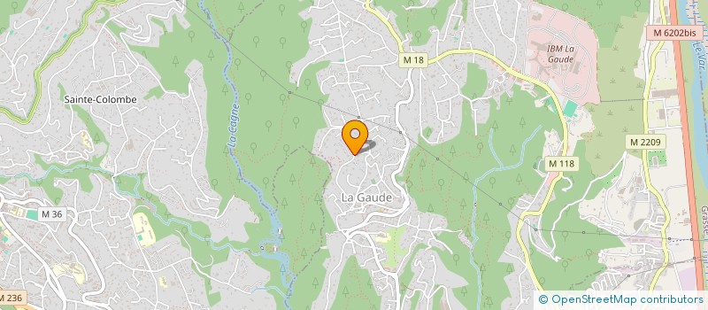 localisation de l'entreprise DELPH CONSULTING  LA GAUDE