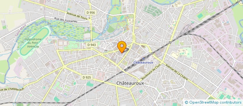localisation de l'entreprise DELPH DDP à CHATEAUROUX