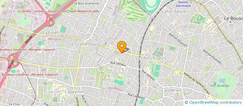 localisation de l'entreprise DELPH&FA  BORDEAUX