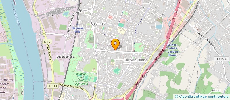 localisation de l'entreprise DELPH'INSIGHT à CARBON-BLANC