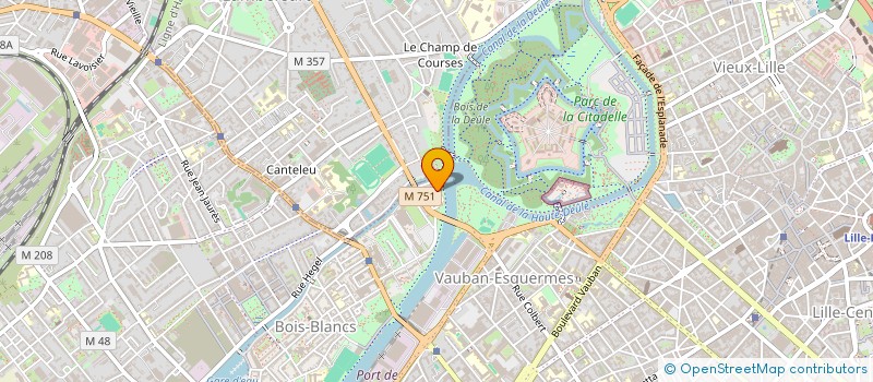 localisation de l'entreprise DELPHANNOIT à LILLE