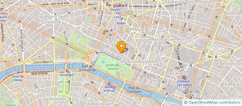 localisation de l'entreprise DELPHES à PARIS