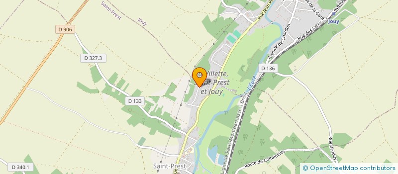 localisation de l'entreprise DELPHES IMMO à SAINT-PREST