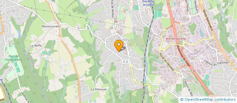 localisation de l'entreprise DELPHES IMMO  DARDILLY