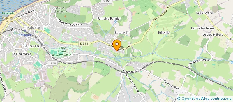 localisation de l'entreprise DELPHI  HOULGATE