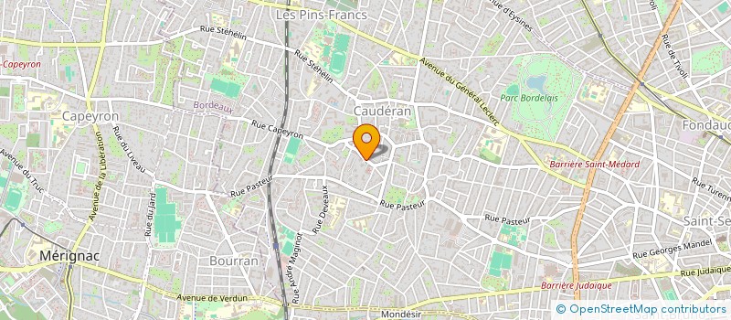 localisation de l'entreprise DELPHIA à BORDEAUX