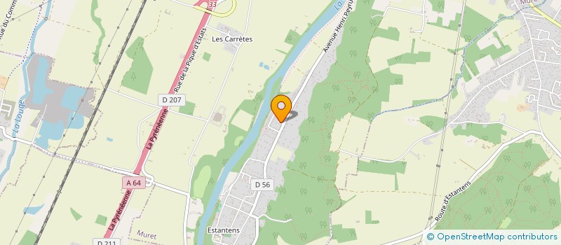 localisation de l'entreprise DELPHINE BOSCHETTI PISCINE à MURET