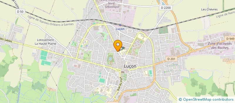 localisation de l'entreprise DELPHINE BUCQUET  LUCON