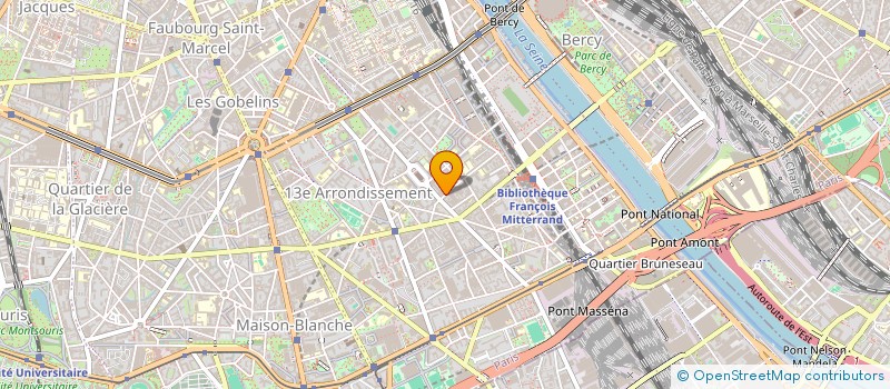 localisation de l'entreprise DELPHINE COIFFURE  PARIS