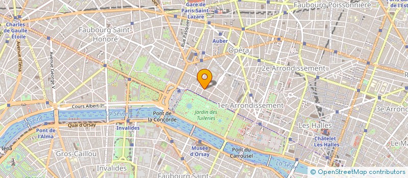 localisation de l'entreprise DELPHINE COURTEILLE SARL à PARIS
