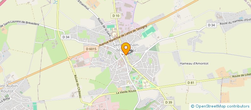 localisation de l'entreprise DELPHINE HEBERT  SAINT-ROMAIN-DE-COLBOSC