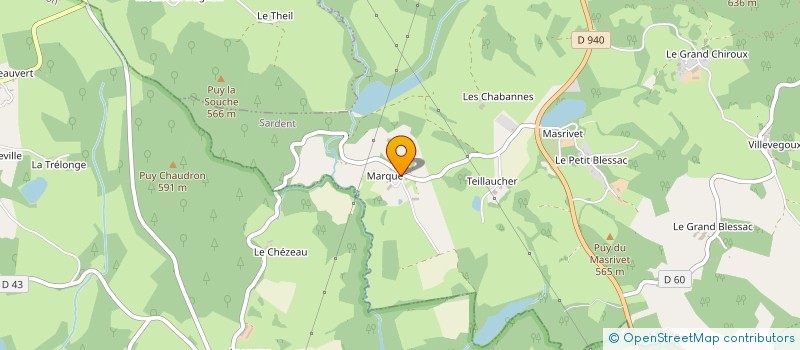 localisation de l'entreprise DELPHINE LEPRAT SARL à SARDENT