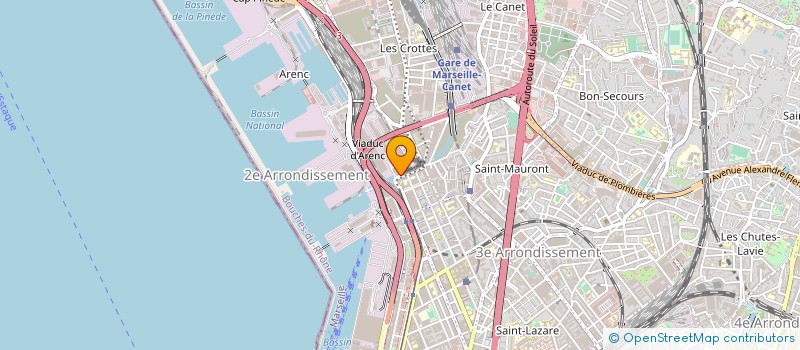 localisation de l'entreprise DELPHINE LNG SHIPPING à MARSEILLE