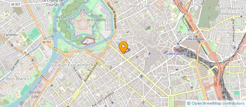 localisation de l'entreprise DELPHINE URBAN CONSEIL à LILLE