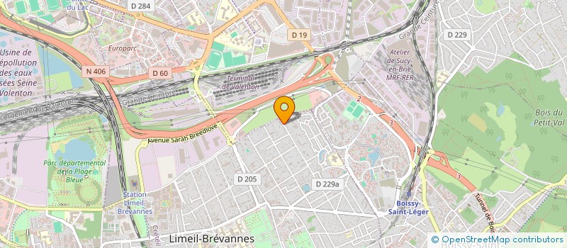 localisation de l'entreprise DELPHINO à LIMEIL-BREVANNES