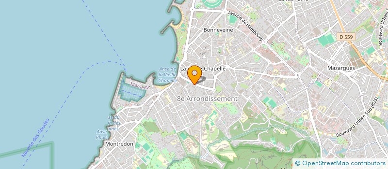 localisation de l'entreprise DELPHIS à MARSEILLE