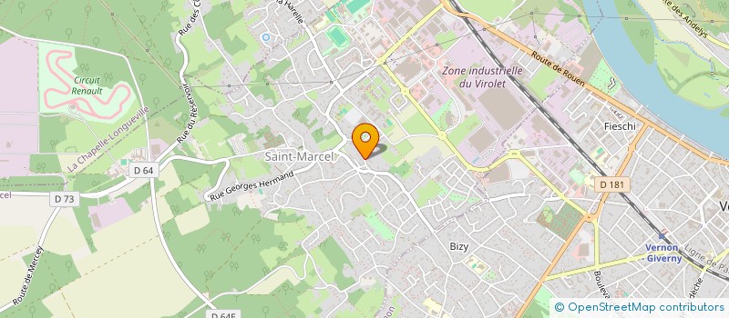 localisation de l'entreprise DELPHIS CONSEILS à SAINT-MARCEL