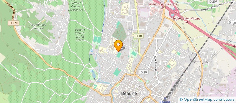 localisation de l'entreprise DELPHOR à BEAUNE