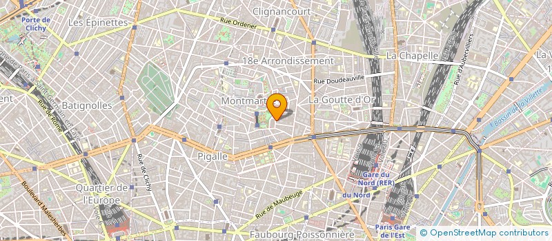 localisation de l'entreprise DELPHY ART  PARIS