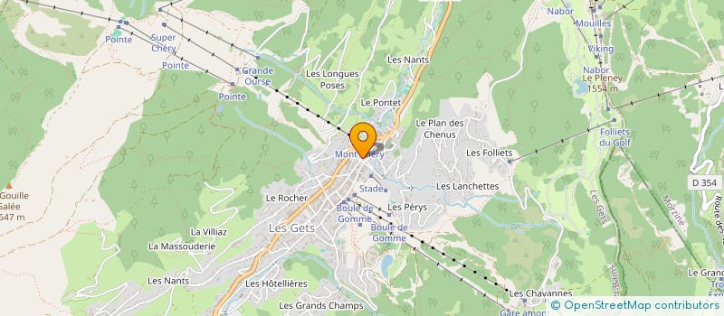 localisation de l'entreprise DELPIBA à LES GETS