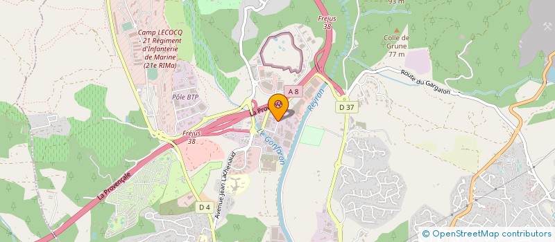 localisation de l'entreprise DELPIDIS à FREJUS