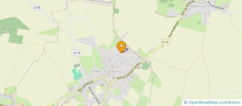 localisation de l'entreprise DELPIERRE MOTORS  VILLERS-OUTREAUX