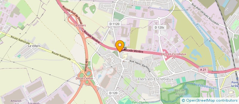 localisation de l'entreprise DELPLACE EMMANUEL  FLERS-EN-ESCREBIEUX